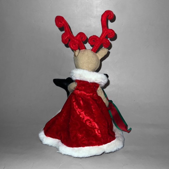 Holiday "Shelf-Sitting" Reindeer Plush - Picture 4 of 11